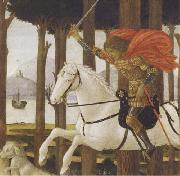 Sandro Botticelli Novella di Nastagio degli Onesti oil painting artist